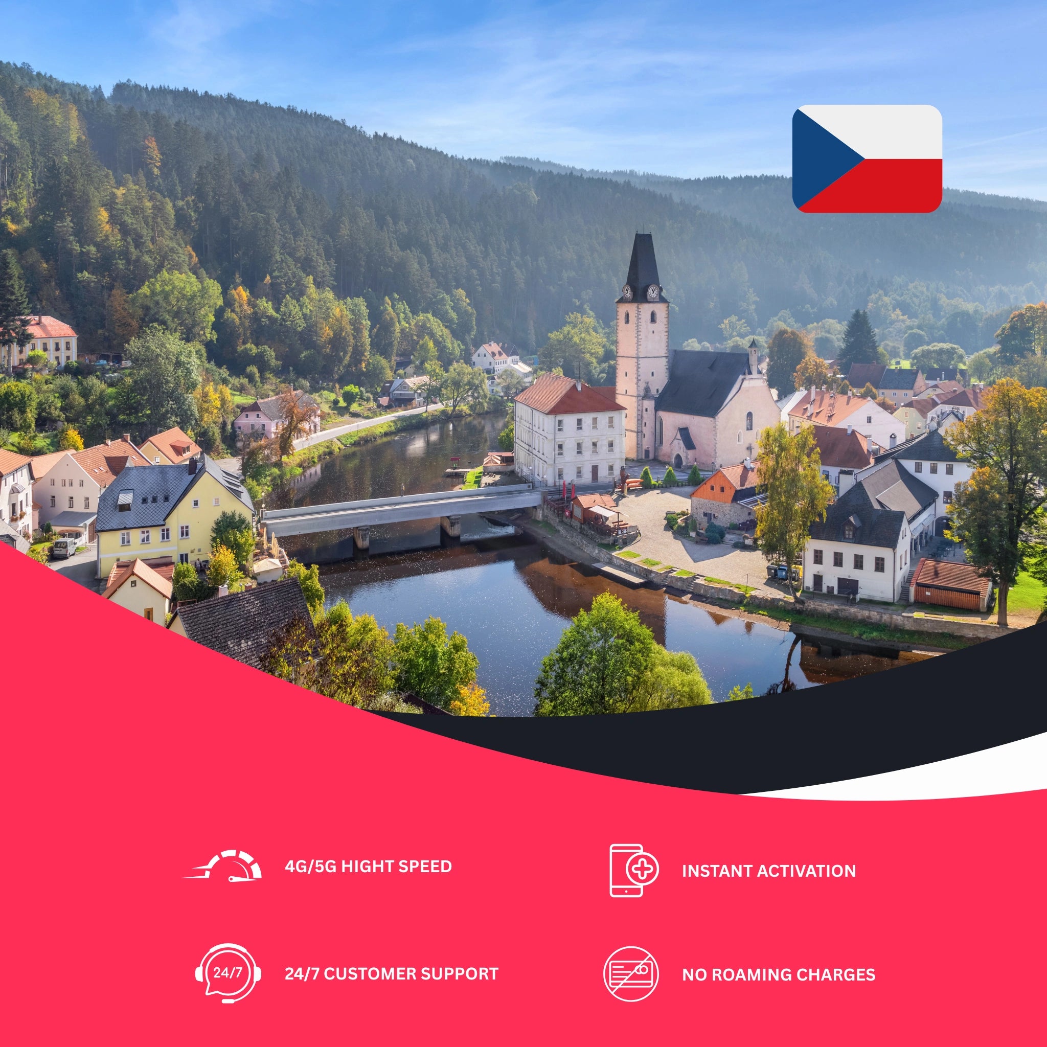 esim for  Czechia Republic