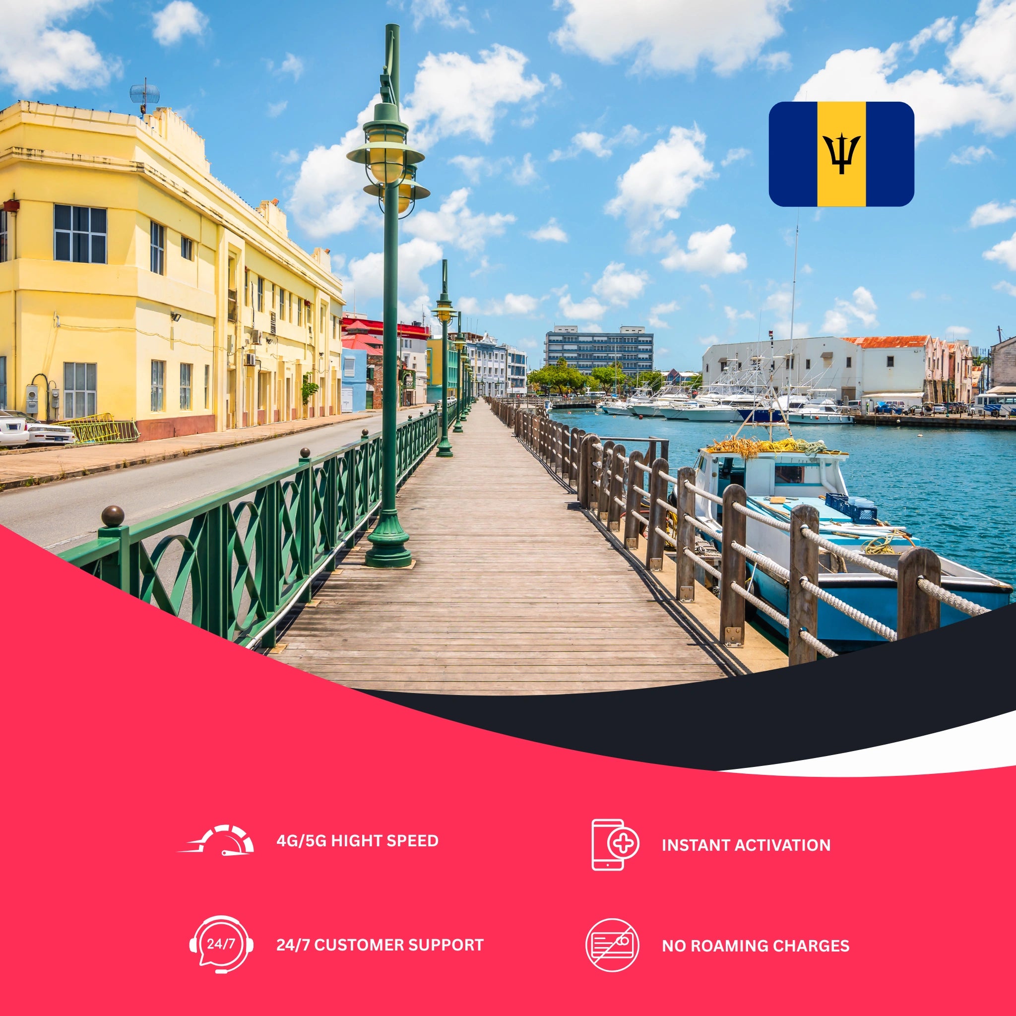 esim for Barbados