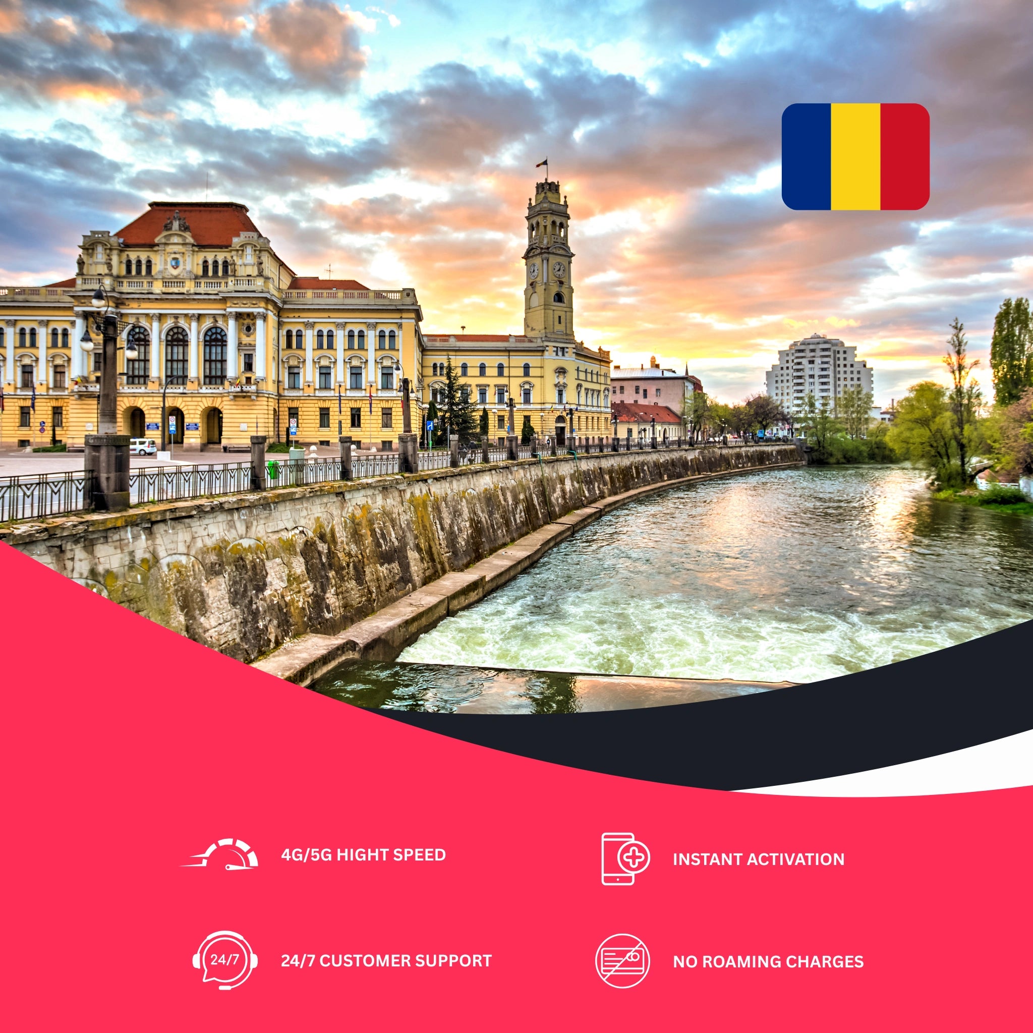 esim for Romania